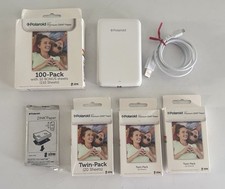 Mini impressora Polaroid POLMP01W branca + pacote com 180 folhas de papel zinco comprar usado Mini impressora Polaroid POLMP01W branca + pacote com 180 folhas de papel zinco comprar usado  Enviando para Brazil