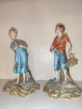 Statue porcellana capodimonte usato  Zogno