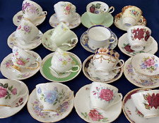 Cups saucers pretty for sale  BRAINTREE