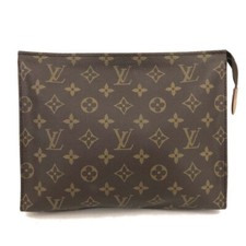 Bolsa de cosméticos Louis Vuitton monograma Poche Toilette 26 marrom/7BF0190 comprar usado  Enviando para Brazil
