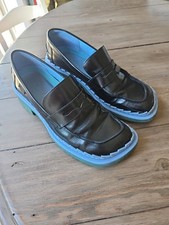Camper black leather for sale  OTLEY