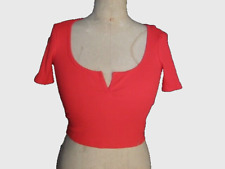 Crop top rouge d'occasion  Auneau