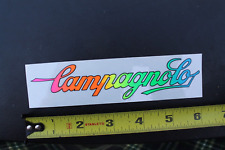 Adesivo Campagnolo Bicicletas Transparente Neon Bicicleta Arco-íris Ciclismo OG BK Vintage Bicicleta comprar usado  Enviando para Brazil