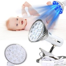 Lâmpada portátil luz azul para recém-nascidos comprimento de onda 460nm 18 LED comprar usado  Enviando para Brazil