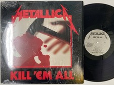 METALLICA - Kill 'em All LP (2nd US Pressing on "silver" MEGAFORCE, in Shrink) comprar usado  Enviando para Brazil