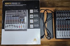 Behringer xenyx x1222usb for sale  SWINDON