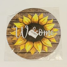 Welcome sunflower round for sale  Chicago