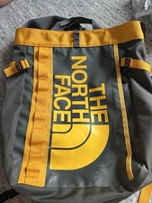 Usado, Mochila tote The North Face Bc caixa de fusíveis nylon lona logotipo amarelo preto comprar usado  Enviando para Brazil