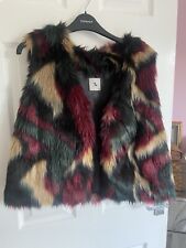 Fake fur cropped for sale  CWMBRAN