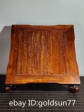 Mesa quadrada perna dez mil palavras madeira Huanghuali antiguidades chinesas raras 12,4“ comprar usado  Enviando para Brazil