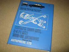 Autopress triumph workshop for sale  WOTTON-UNDER-EDGE