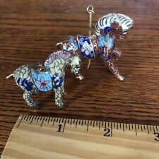 Cloisonne horse figurines for sale  Riverside