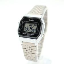 Relógio Casio Retro Clássico Iluminador Digital Feminino 29mm Tom Prata Nova Bateria comprar usado  Enviando para Brazil