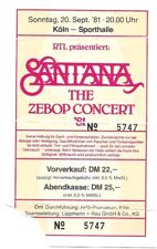 Santana concert 1981 gebraucht kaufen  Hamburg