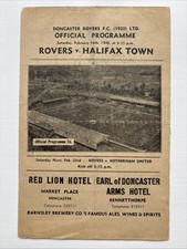 Doncaster rovers halifax for sale  GOOLE
