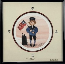 Buckley moss navy for sale  West Chester