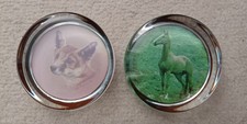 Glass paperweights dog for sale  REDRUTH