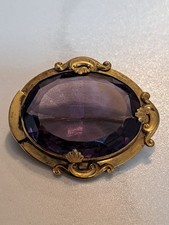 Pinchbeck amethyst antique for sale  BRISTOL