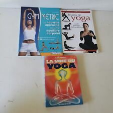 Lot livre yoga d'occasion  Boussac