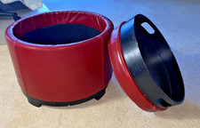 Dark red leather for sale  Wixom