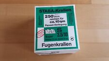 Staba krallen fugenkrallen gebraucht kaufen  Katlenburg-Lindau