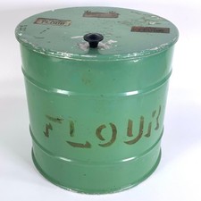 Vintage metal flour for sale  TROWBRIDGE