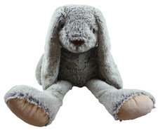 Usado, Brinquedo de pelúcia Histoire d'Ours Paris coelho 27" grande cinza bronzeado jumbo comprar usado  Enviando para Brazil