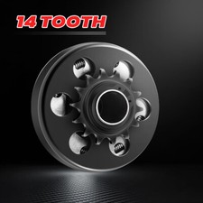 Embreagem centrífuga de 14 dentes 1" polegada furo 14T para Go Kart #40 41 420 corrente 13HP, usado comprar usado  Enviando para Brazil