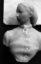 Resin bust model for sale  TIVERTON