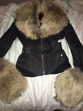 Pelz jeans jacke gebraucht kaufen  Frankfurt am Main