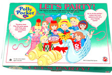 1991 Polly Pocket Let s Party Board Game - na sprzedaż  Wysyłka do Poland