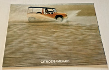 Brochure citroen mehari d'occasion  Quarré-les-Tombes