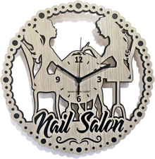 Orologio parete nail usato  Roma