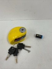 Xena XX-6 trava de disco com alarme amarelo XX6-Y BAIXA SAÍDA DE ÁUDIO+, usado comprar usado  Enviando para Brazil