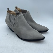Botas baixas Schutz cinza camurça faroeste tamanho 7,5B comprar usado  Enviando para Brazil