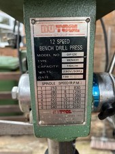 Drill press bench for sale  KNOTTINGLEY