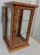 Wood glass display for sale  CHELMSFORD