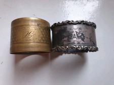 Serviettenringe antik 800er gebraucht kaufen  Müssen, Tramm, Woltersdorf
