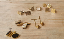 Vintage mens gold for sale  BANBURY