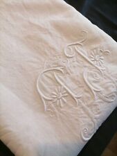 Ancien drap trousseau d'occasion  Bréhan