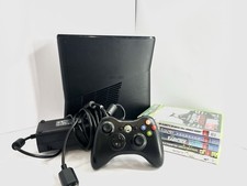 Console Xbox 360 S Slim pacote 250GB 1x controle + cabos + jogos funcionando muito bom estado, usado comprar usado  Enviando para Brazil