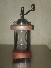 Moedor de café vintage 10" de altura pimenta, feijão, manivela industrial Japão comprar usado  Enviando para Brazil
