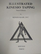 KINESIO ILLUSTRATED TAPING MANUAL 4TH EDITION By Kenzo Kase Very Good Condition, usado comprar usado  Enviando para Brazil