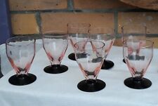 Lot verres rose d'occasion  France