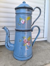 Cafetière émaillée ancienne d'occasion  Ambert