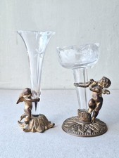Glass epergne soliflore for sale  BRIGHTON