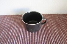 Black enamel tin for sale  UXBRIDGE