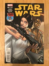 Usado, STAR WARS 5 MILHAS DE ALTURA VARIANTE PRINCESA LEIA C3PO HUMBERTO RAMOS MARVEL QUADRINHOS comprar usado  Enviando para Brazil