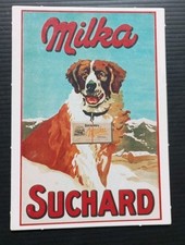 Werbepostkarte milka suchard gebraucht kaufen  Iggensbach