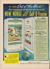 1951 norge refrigerator for sale  Lombard